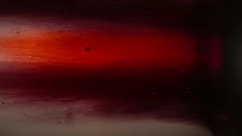 Abstract dark red liquid landscape art watercolor paint organic movement Видео 163362836