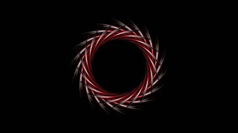 Abstract dark red logo design on black b... | Stock Video | Pond5