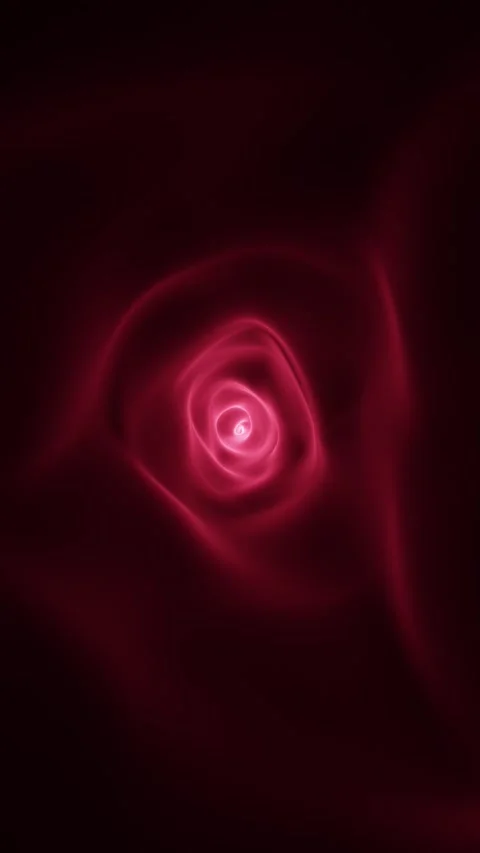 Abstract dark red rose flower loop motion vertical background Stock Footage 344792773