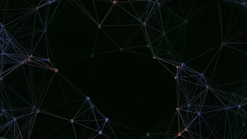 Abstract dark seamless motion loop for cinematic background transitions and.. Stock Footage 341056376