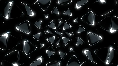 Abstract Dark Silver Stock Footage 102390065