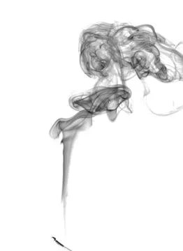 Abstract dark smoke Stock Photos