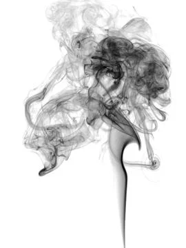 Abstract dark smoke Stock Photos