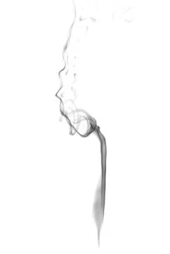 Abstract dark smoke Foto stock