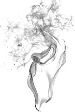 Abstract dark smoke Stock Photos