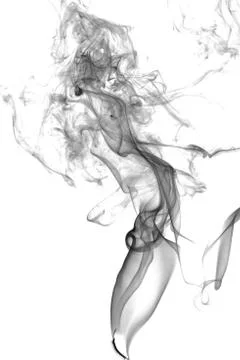 Abstract dark smoke Stock Photos