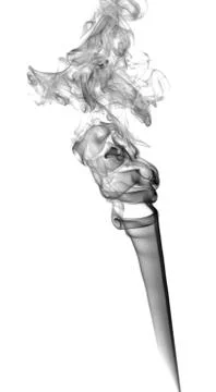 Abstract dark smoke Stock Photos