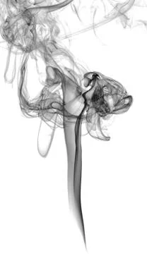 Abstract dark smoke Stock Photos
