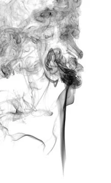 Abstract dark smoke Stock Photos