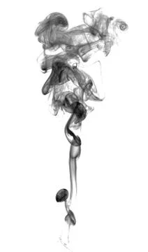 Abstract dark smoke Stock Photos