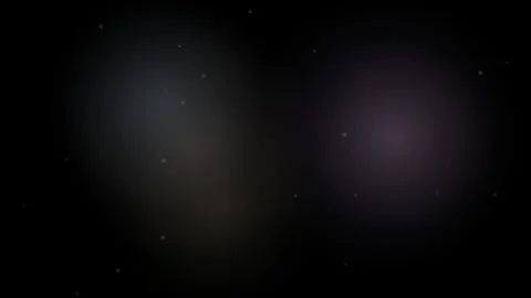 Abstract dark space background with floating dust particles and soft blurry.. Video stock 344996435