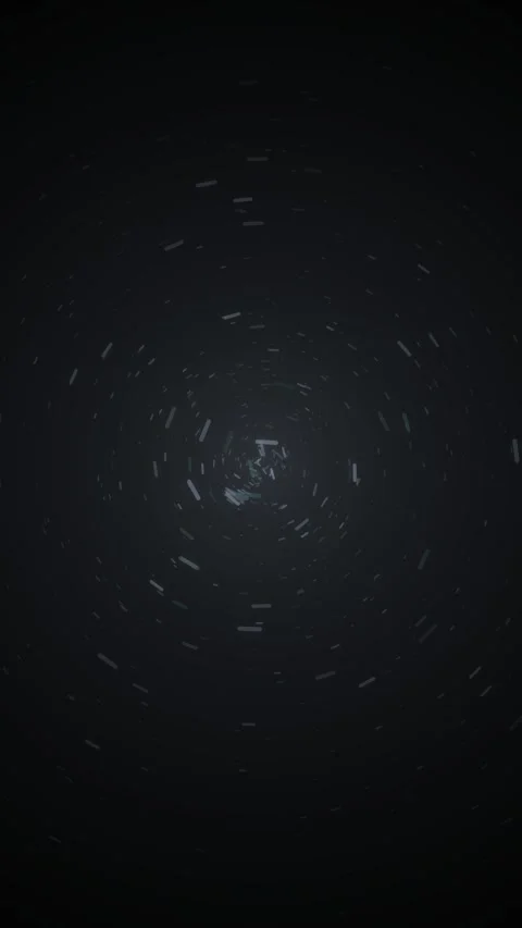 Abstract dark space tunnel warp effect background loop video Stockbeeldmateriaal 345487101