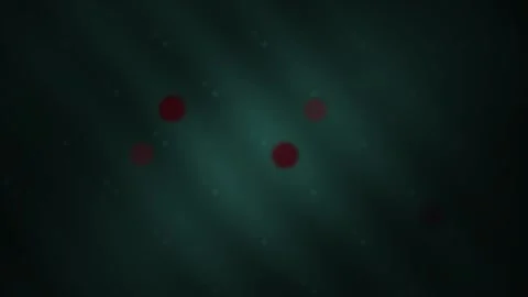 Abstract Dark Teal and Red Blobs Motion Background. Stock Footage 334440345