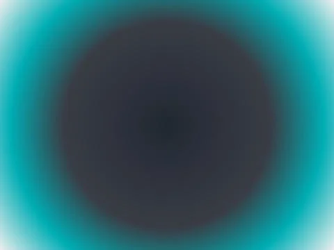 Abstract dark teal background with black hole Stock Illustration