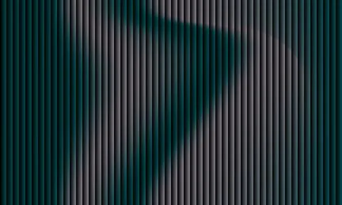 Abstract dark teal background with vertical stripes and muted purple wavy g.. Stock Illustration