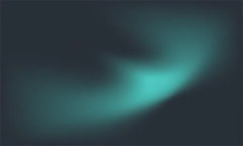 Abstract dark teal blurred wave background with smooth gradient transitions.. Stock-Illustration