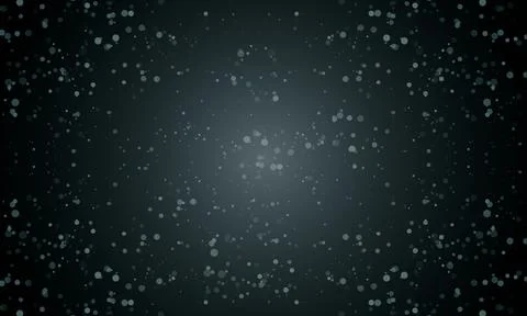 Abstract dark teal bokeh glitter background with glowing particles. 스톡 일러스트