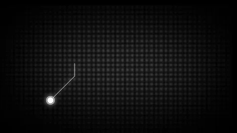 Abstract dark tech background with subtle grid of glowing squares and white.. Stock Footage 337367957
