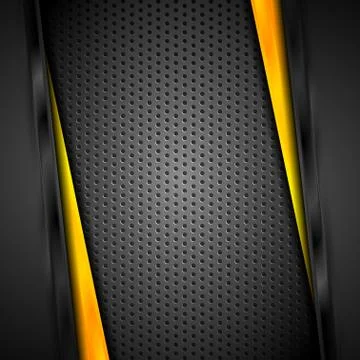 Abstract dark tech corporate vector background Stock Illustration