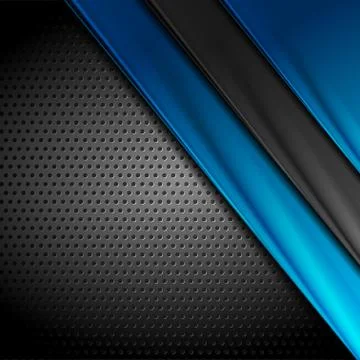 Abstract dark tech corporate vector background Stock Illustration