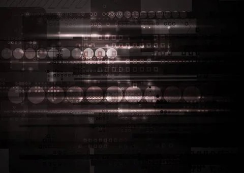 Abstract dark technical background. Vector design eps 10 Abstract dark tec... Foto stock