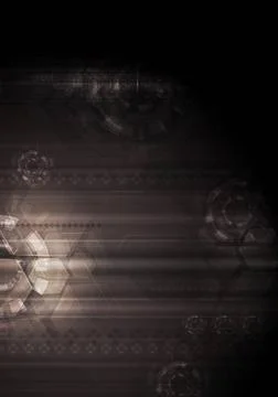 Abstract dark technology background. Vector design eps 10 Abstract dark te... Foto stock