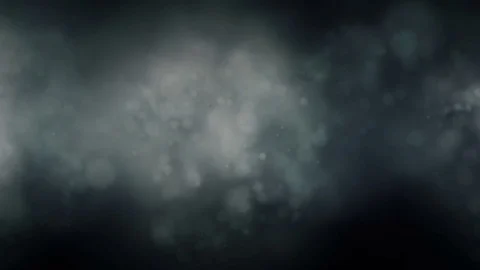 Abstract dark underwater cloudy spheres loop 3 Vídeo Stock 81803314