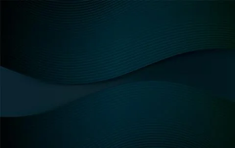 Abstract dark vector background, flow shadow wave for design brochure, website Stock Illustration