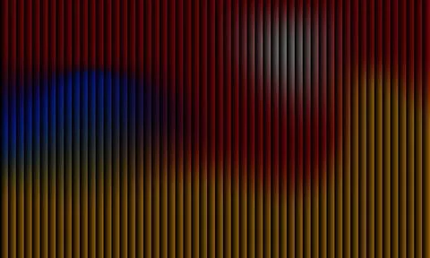 Abstract dark vertical lines background with colorful blue, red, and golden.. Stockillustratie