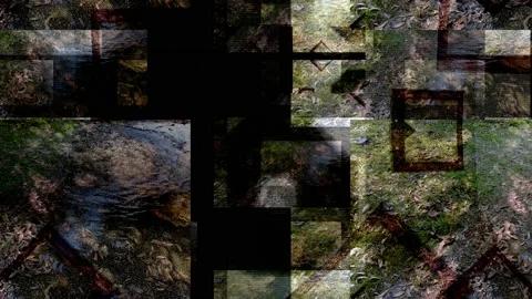 Abstract Dark Visual Stock Footage 150008406