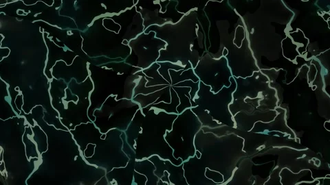 Abstract dark water surface with light patterns moving Stock Footage 339956880