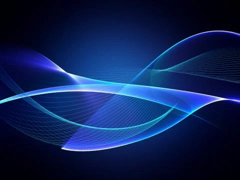 Abstract dark wave background Illustrazione stock