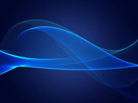 Abstract dark wave background Stock-Illustration