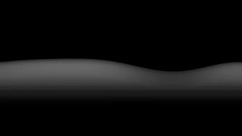 Abstract dark wave shifting slowly on black background in seamless looping .. Vídeo Stock 344975856