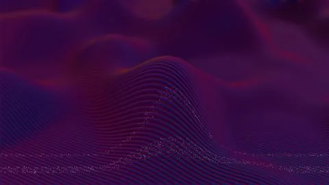 Abstract dark wave-like surface with subtle gradients and fine details.. Illustrazione stock