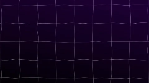 Abstract dark wireframe grid on a deep purple-black background, ideal for tech Stockbeeldmateriaal 313739371