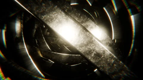 Abstract Darkness Rings Background Stock Footage 283907412