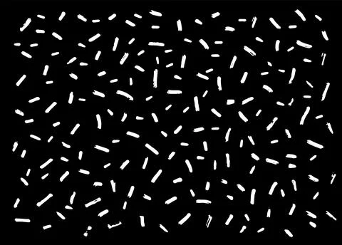 Abstract dash vector pattern, Memphis style background with small doses, retro Stock Illustration