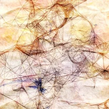 Abstract of a dashed fantastic pattern イラスト素材