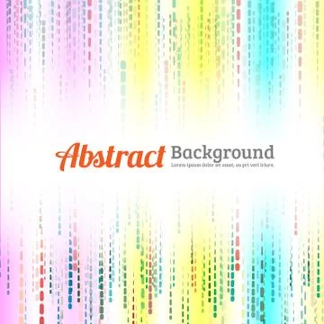 Abstract dashed line. Abstract background Stock Illustration