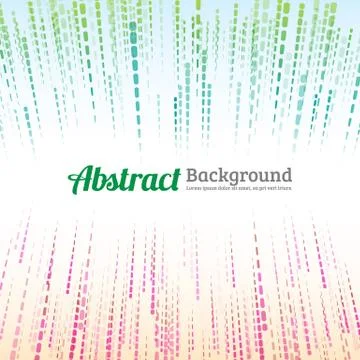 Abstract dashed line. Abstract background Stock Illustration