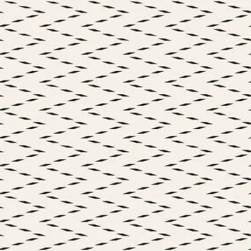 Abstract dashed line background. Seamless geometric simple pattern. Stock Illustration