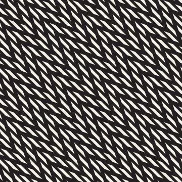 Abstract dashed line background. Seamless geometric simple pattern. Stock Illustration