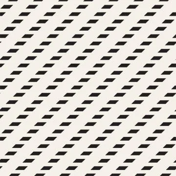 Abstract dashed line background. Seamless geometric simple pattern. Stock Illustration