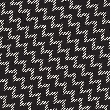 Abstract dashed line background. Seamless geometric simple pattern. Stock Illustration