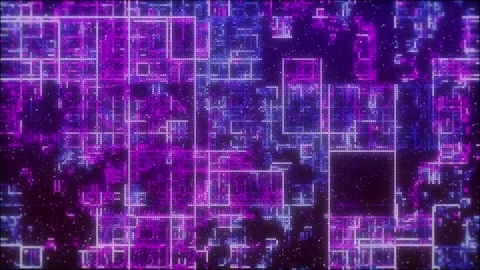 Abstract data and technology background, blue digital and high-tech concept. 스톡 동영상 287729350