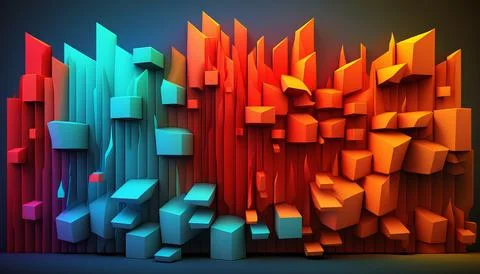 Abstract data background. UI UX Design Stock Illustration