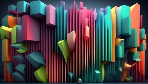 Abstract data background. UI UX Design Stock Illustration