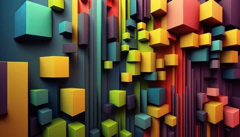 Abstract data background. UI UX Design Illustrazione stock