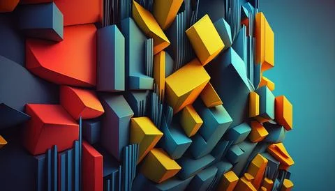 Abstract data background. UI UX Design Stock Illustration